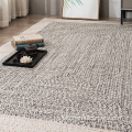 Grey pattern PP woven indoor outdoor rug carpet